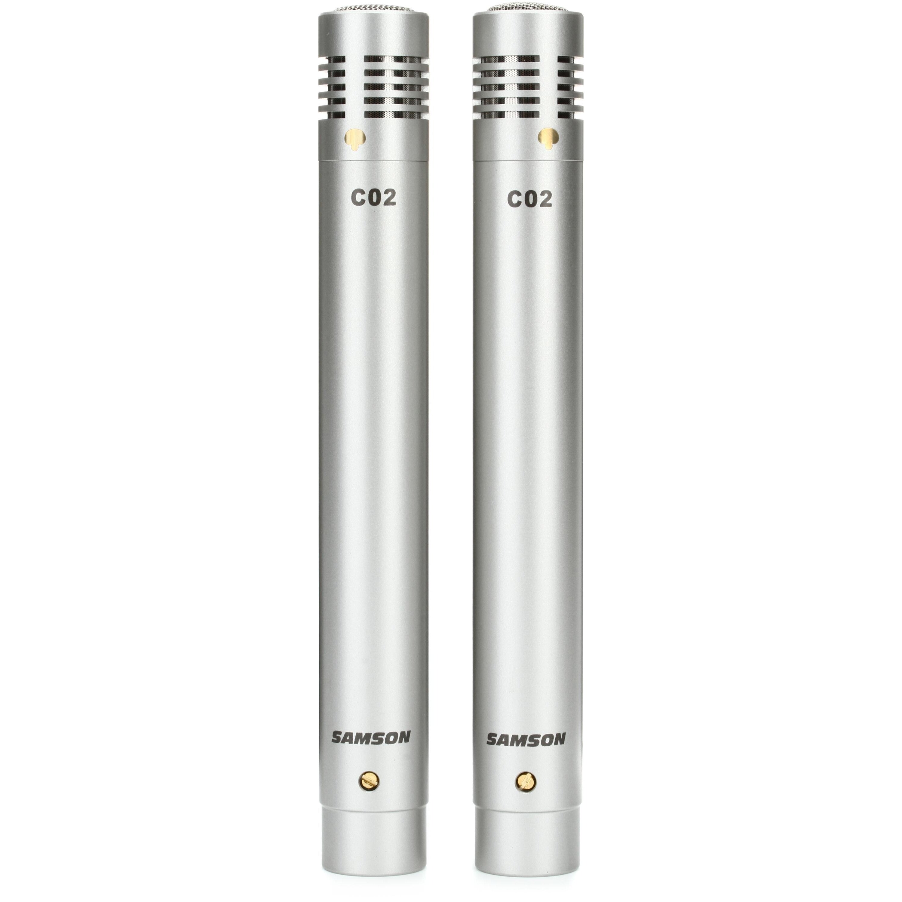 Samson/山逊 C02 小振膜电容麦克风 - 立体声配对版