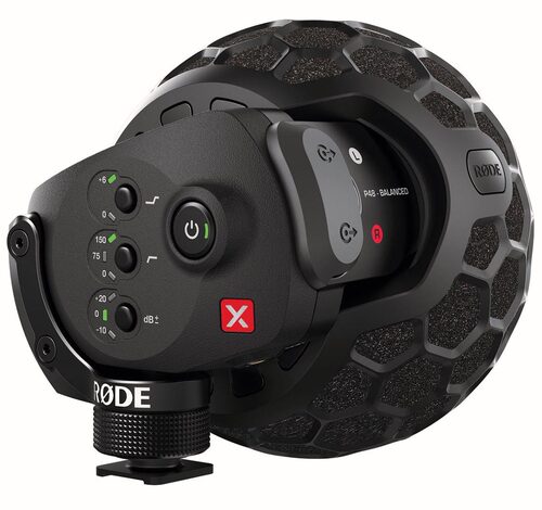 罗德/RODE STEREO VIDEOMIC X 立体声话筒单反相机麦克风减震降噪