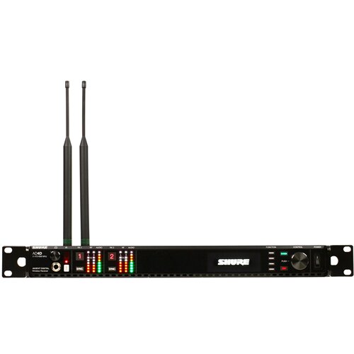 Shure/舒尔 AD4D 双通道数字无线接收机