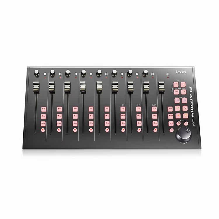 iCON/艾肯 Platform M+ USB MIDI控制台/器可扩展高灵敏度电动推