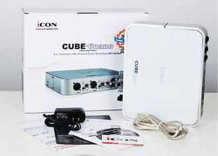 iCON/艾肯 Cube 6Nano VST 6进6出专业录音网络K歌USB外置声卡