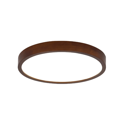 胡桃木led吸顶灯实木卧室房间灯