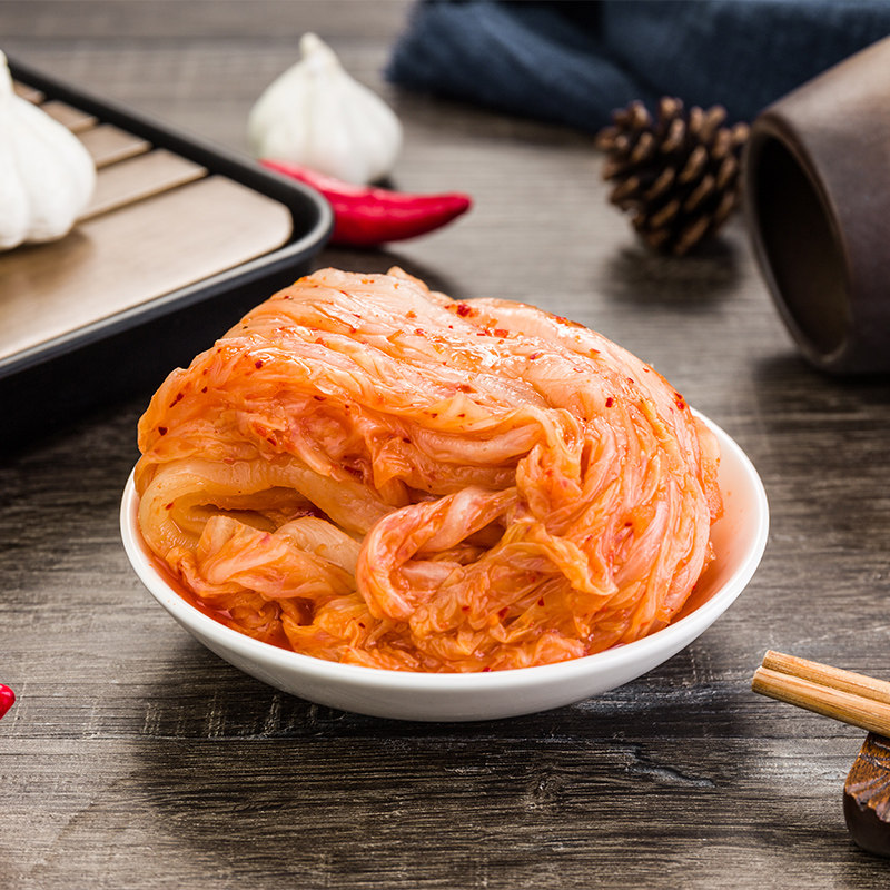 北极源韩国辣白菜正宗 韩式泡菜下饭开味菜咸菜延边风味袋装900克