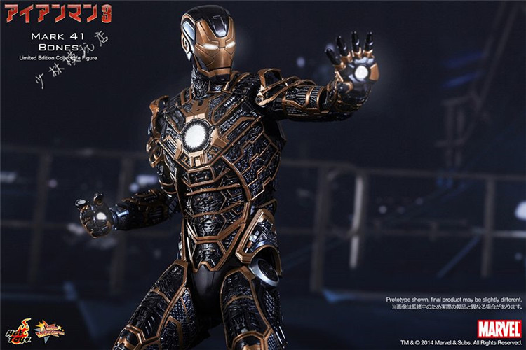 HotToys钢铁侠MK41骨骼Bones