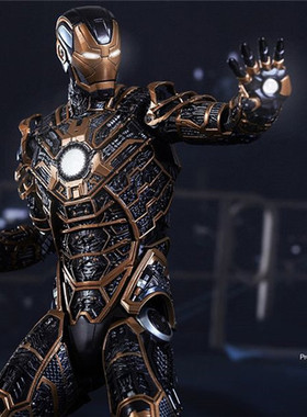 全新现货 HotToys HT MMS251 1/6 钢铁侠3 MK41 骨骼 Bones