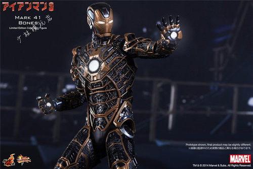 HotToys钢铁侠MK41骨骼Bones
