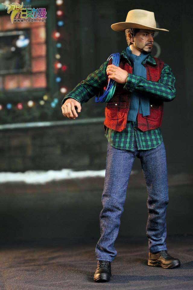 HotToys钢铁侠3玫瑰山牛仔托尼