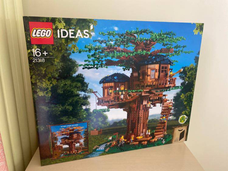 全新现货 LEGO 乐高 21318 IDEAS系列 拼插积木玩具 森林之树小屋 - 实物图