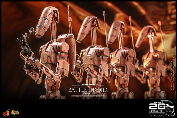 hottoys ht mms649 1/6 星球大战2 战斗机器人 吉奥诺西斯 鸭子兵