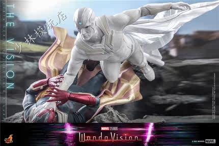 全新现货 HotToys HT TMS054 1/6 旺达与幻视 白幻视 Vision