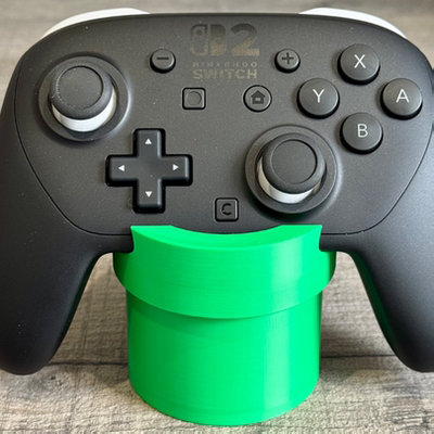 任天堂switch2 pro二代手柄专用马里奥漩涡管道支架 3D打印可定制