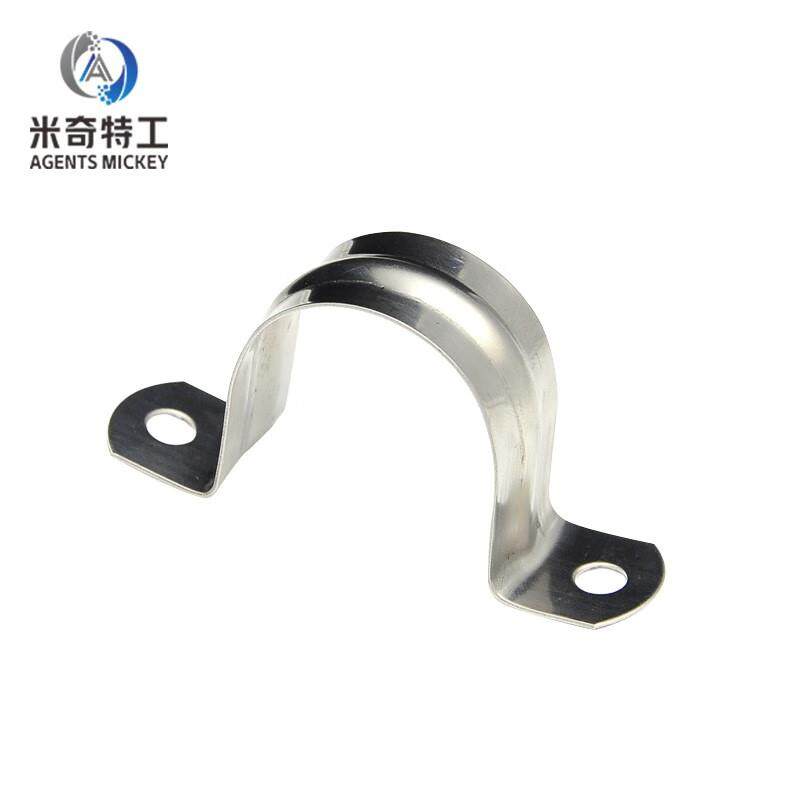 米奇特工(Agentsmickey)304不锈钢骑马卡U形卡管卡欧姆卡不锈钢马