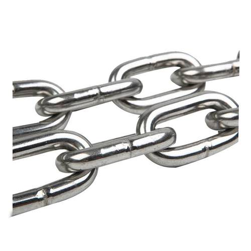 谋福(CNMF)9737304不锈钢起重承重链条护栏秋千链条防盗锁车船锚