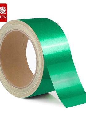 久臻YJS107斜纹警示反光胶带交通安全标识贴25CM宽*45.7M长绿色