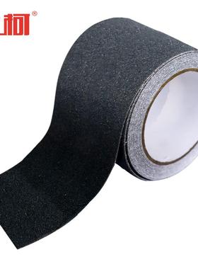 上柯W2089PVC防滑胶带楼梯地板磨砂防滑贴黑色10cmx5m