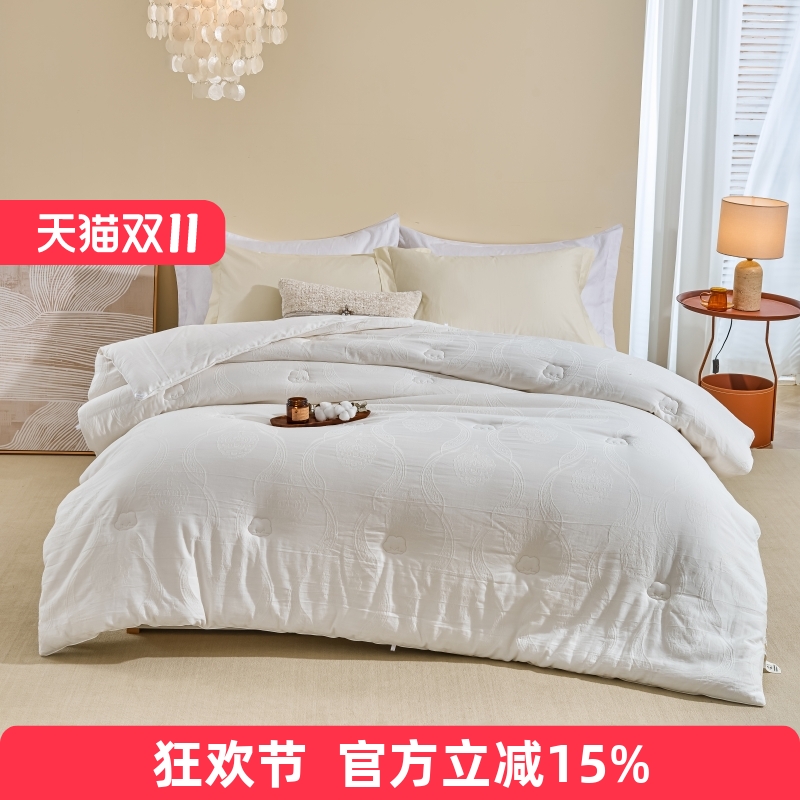 小绵羊新疆优棉冬被纯棉花被