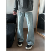 子 男秋冬高级休闲直筒显瘦cleanfit长裤 UNLG美式 vibe微喇牛仔裤