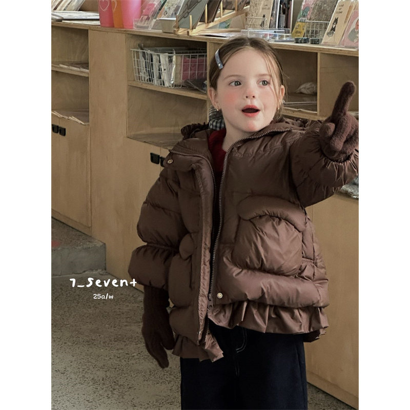 7Seven·25冬~木耳花边羽绒服7904