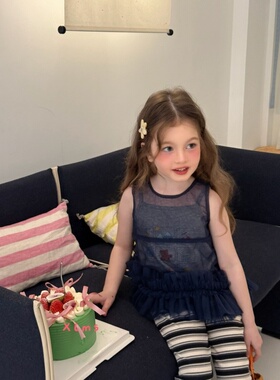 XLMS·26夏~卡通纱纱三件套26027