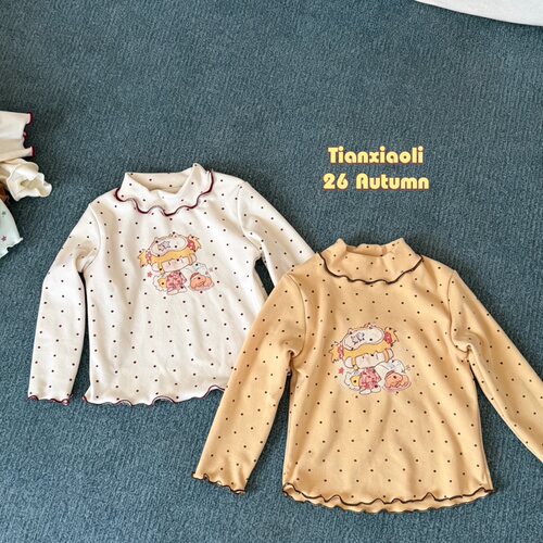 TXL·26冬~波点女孩打底衫T051