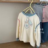 萌希·26春 韩版 领带上衣M6206