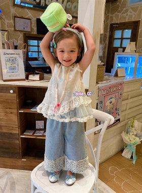 HOLA.CC·26夏~花边绣花上衣6831