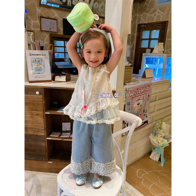 HOLA.CC·26夏~花边绣花上衣6831