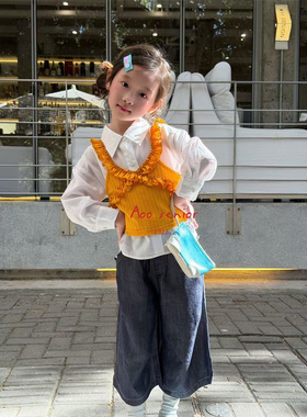 Aoo·26春~毛边口袋牛仔裤26x61017