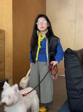 Aoo·25冬~加绒皮马甲25D58011（汉服童装）