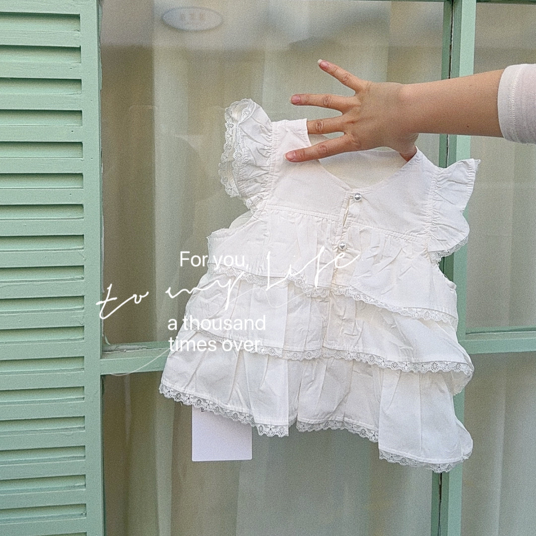 泡塔&middot;26夏~飞飞袖娃娃衫4358
