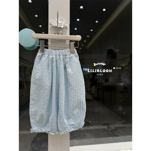 LILIBLOOM·26夏~格子灯笼裤1062