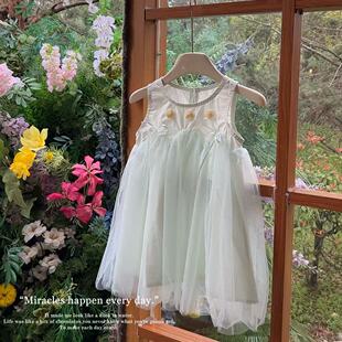 立体花朵纱纱连衣裙3866 HOLA.CC·26夏