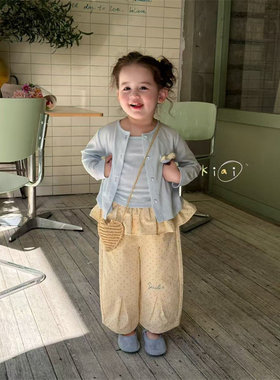 KIAI·26春~波点屁帘休闲裤811012