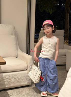 Aoo·26春~门襟开扣背心26x61182