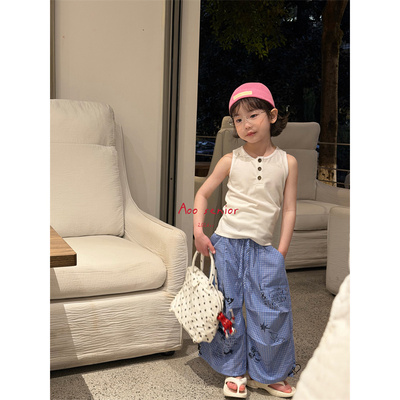 Aoo·26春~门襟开扣背心26x61182