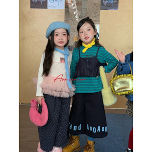 Aoo·25冬 25D58105 印花九分毛呢裤