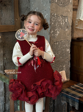 【幸运小锦鲤】FLL·25冬~刺绣小鱼连衣裙53905