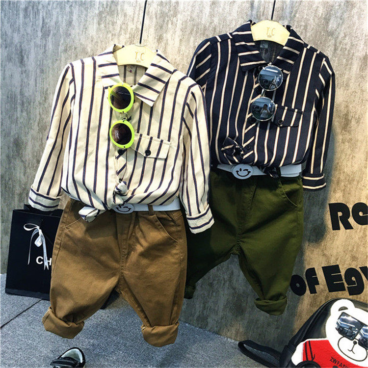 Chemise garcon à manche longue - Ref 2074644 Image 1