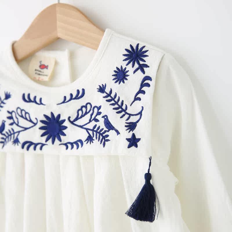 Chemise fille à manche longue - Ref 2085607 Image 1