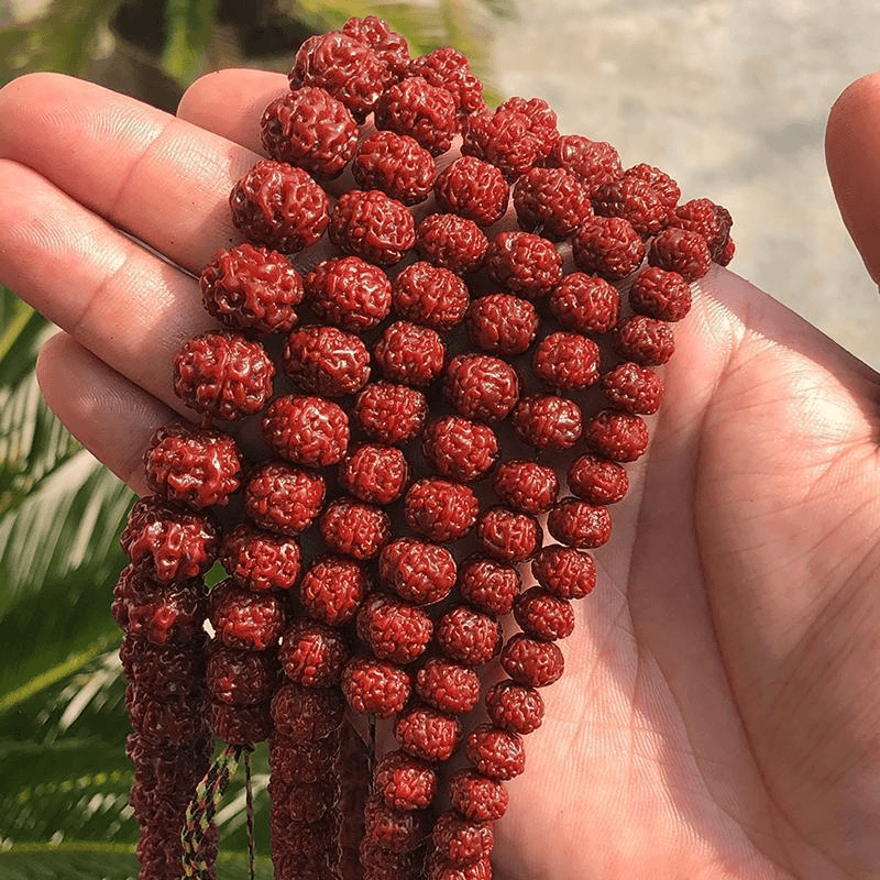 包浆玉化树王小金刚菩提子108颗手串男士梅花矮桩双龙纹南瓜佛珠