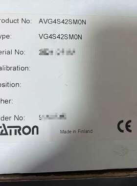 议价Satron压力传感器VG4S42SMON，芬兰制造，原可维修