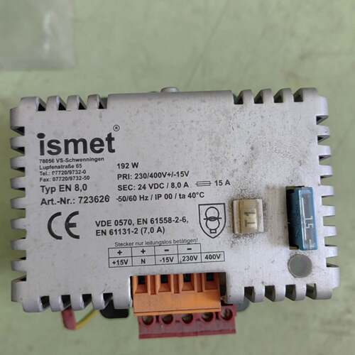 议价ISMET 变压器 Typ：EN 8.0/EN 8，0可维修