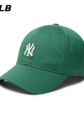 MLB绿色小标CP77正品新款棒球帽NY刺绣鸭舌帽男女通用CP66系列