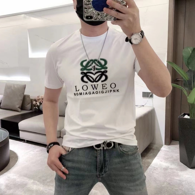 欧洲站高端短袖男t恤衫