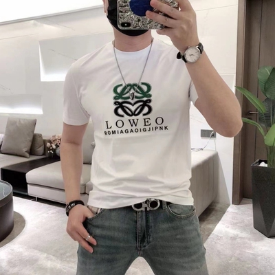 欧洲站高端短袖男t恤衫