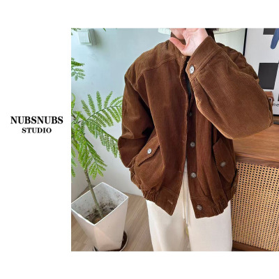 NUBSNUS老钱-“诗语 ”棉服灯芯绒外套【填充中空棉】