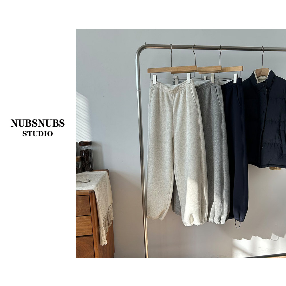 *可收口*大林自制“叙旧“高克重550g加厚绒 冬天不会冷休闲卫裤