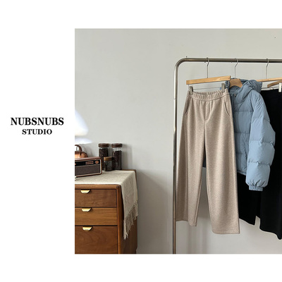 窄版(价格已经开*加绒加厚*热力镰刀*11.6大林自制三色羊毛裤