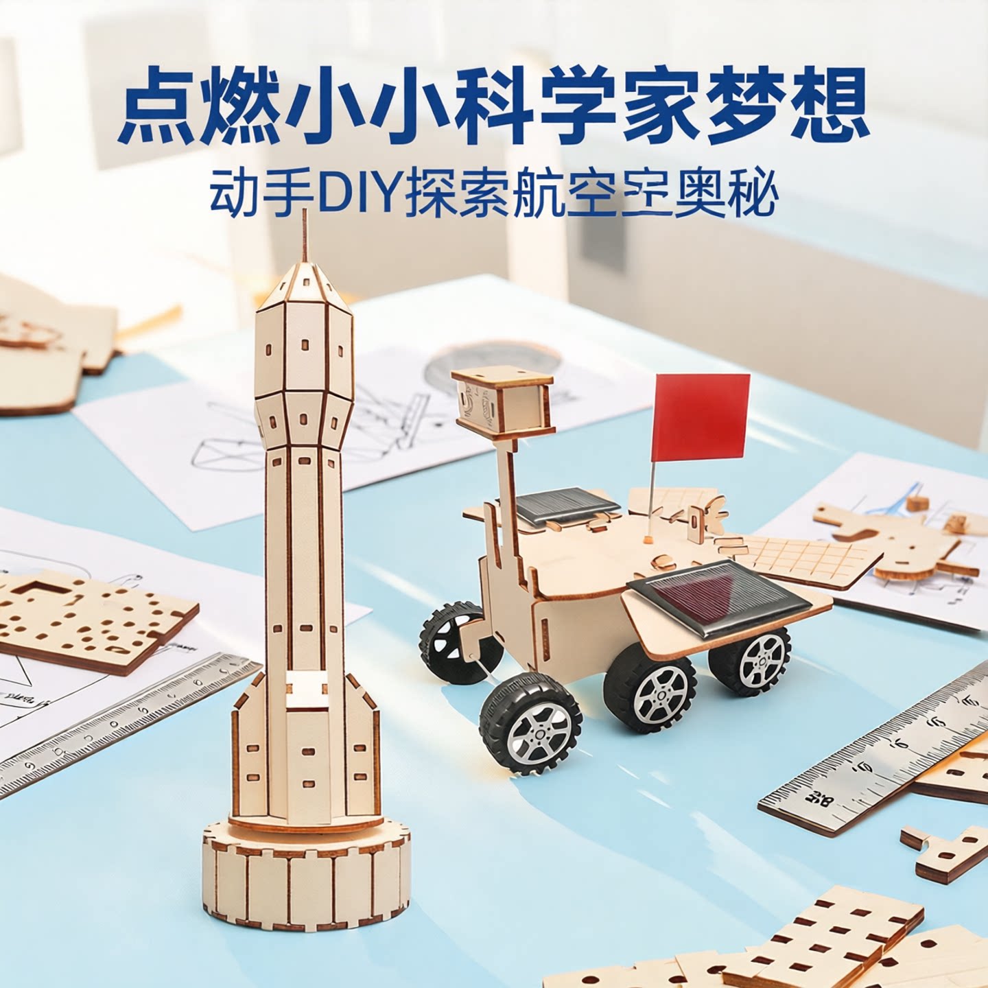 儿童航天航空科学实验材料包
