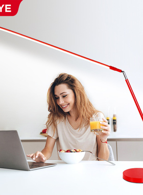 红色台灯护眼支持苹果homekit天猫精灵小爱同学语音控制智能台灯